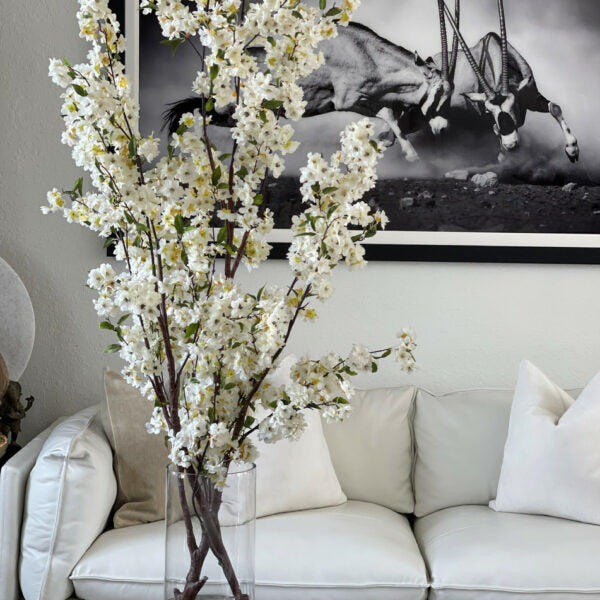 Kirschblüten im 40 cm Glaszylinder